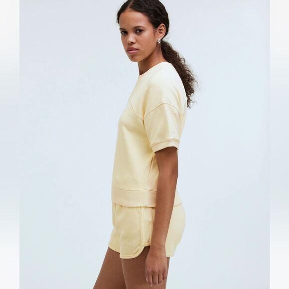 NWT Madewell Ribbed Muscle Tee: Botanical Dye Edition - Picture 3 of 7